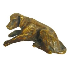 Petite sculpture chien - sculpture,