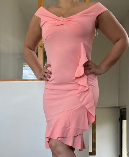 Robe mariage soirée rose