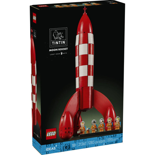 Lego tintin moon rocket - lego,