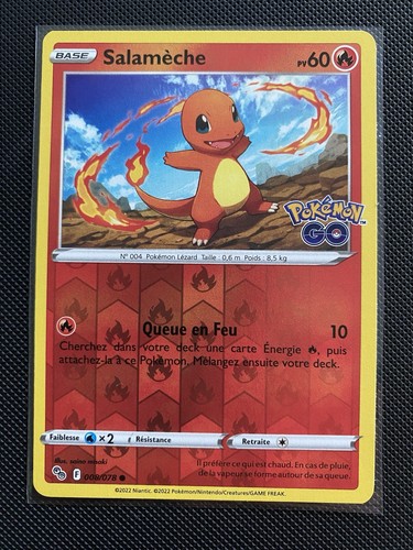 Carte pokemon salameche - carte,