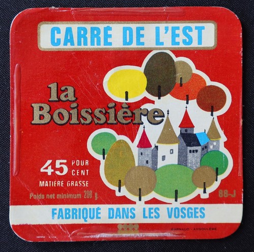 Etiquette fromage carré - etiquette,