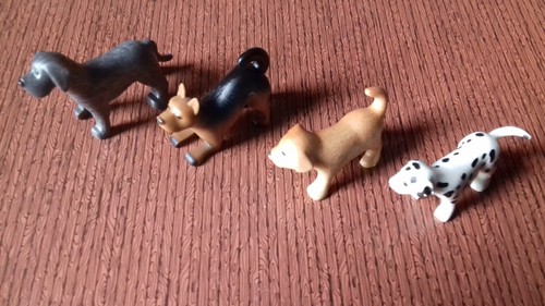 Playmobil lot chiens - playmobil,
