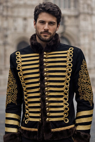 Veste militaire hussard - veste,