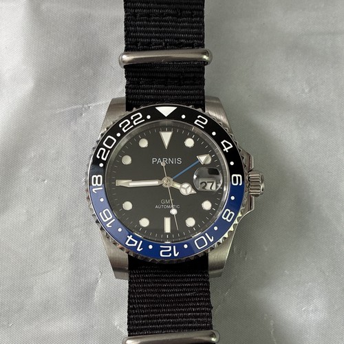 Parnis gmt automatic men - gmt,