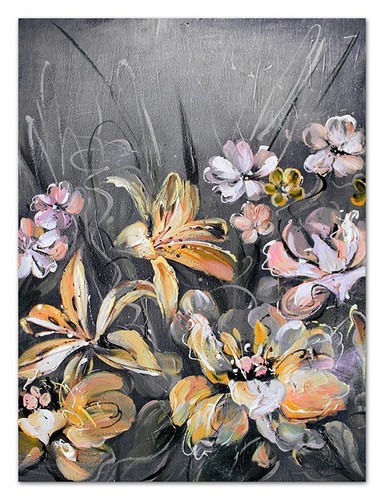 Fleurs tableau - fleurs,