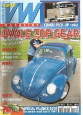 VW MAGAZINE N°248 OVALE TOP GEAR / KUBEL REPLICA / BUGGY APAL / COMBI PICK-UP 62