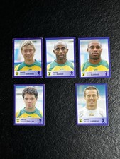 5 STICKERS PANINI FOOT 2006 - NANTES -