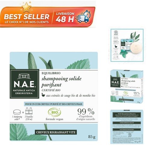 Shampoing solide bio - solide,