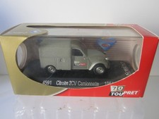 1/43 SOLIDO FOURGONNETTE CITROËN 2CV OUVRANTE TOUPRET neuve boite complète