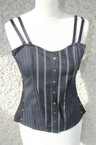 Top bretelles bustier façon - bustier,