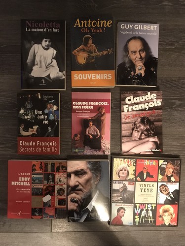 Livres claude françois - 16,