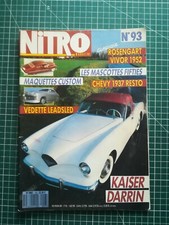 Revue Nitro N°93 1989 Chevrolet Fleetline 48 Vw Notchback 63 Ford vedette 51