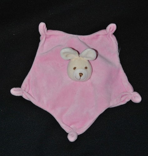 Doudou plat lapin - plat,