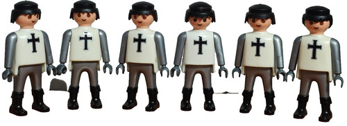 Playmobil figurines - x6,