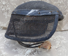 Très ancien Masque d'Escrime Casque 19 éme French fencing mask antique en l'état