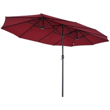 Parasol double 4.50 x 2.65 x