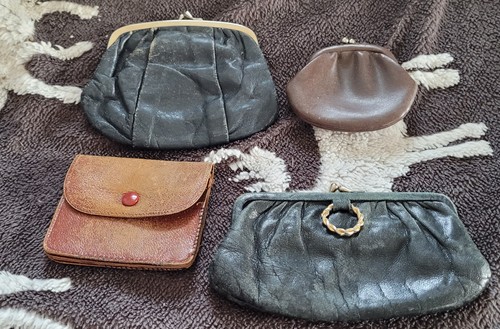 Lot anciens porte monnaies - lot,