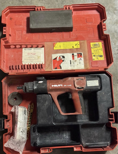 Hilti a40 powder actuated - hilti, dx