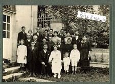 PHOTO ANCIENNE . PHOTO MARTENOT à St-Seine l'Abbaye . vers 1920
