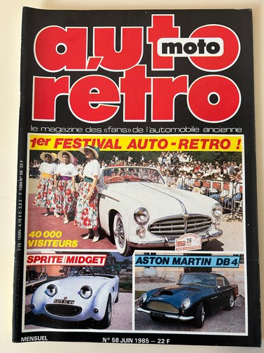Magazine auto moto retro 58 - moto, n°58