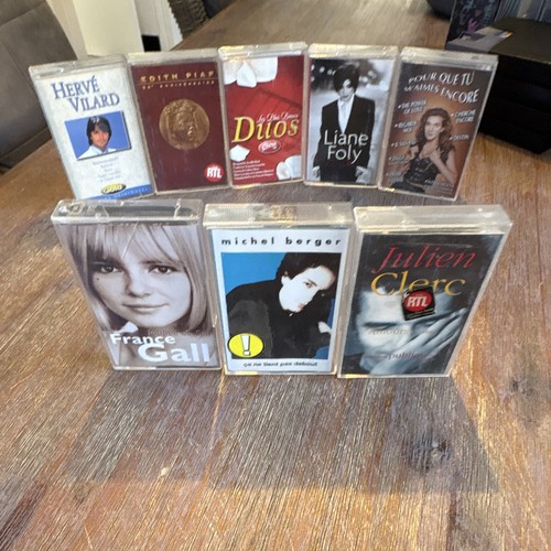 Chanson française lot - , 8