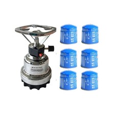 Rechaud gaz Camping + 6