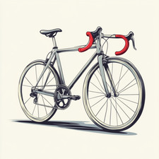 Autocollant mural autocollant vélo de route vélo autocollant mural 18 x 18 cm...