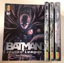 BATMAN & THE JUSTICE LEAGUE 1 à 4 Teshigori MANGA seinen SERIE complet français