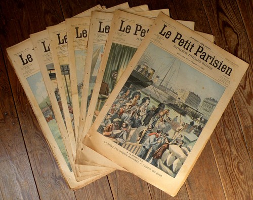 Journaux anciens annee 1896 - 14,