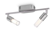 Plafonnier LED 2 têtes