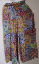 PANTALON / JUPE - JUPE CULOTTE COLINE - L / XL multicolore - PATCHWORK - INDE