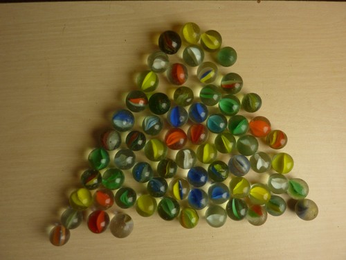 Ancien lot billes - ancien, 67