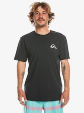 Quiksilver MW Mini Logo T-Shirt Noir EQYZT07657 KVJ0 Tailles S & M