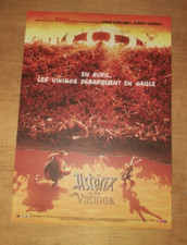 CINEMA CARTON D'INVITATION PREMIERE FILM ASTERIX ET LES VIKINGS 2005