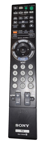 Sony yd029 remote - sony, tv