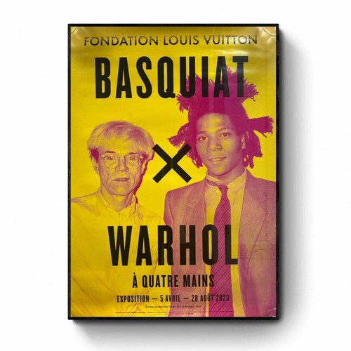 Basquiat warhol original - x,