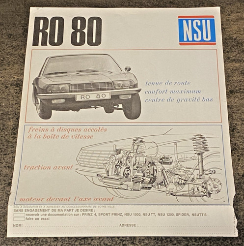Rare brochure publicitaire - :,
