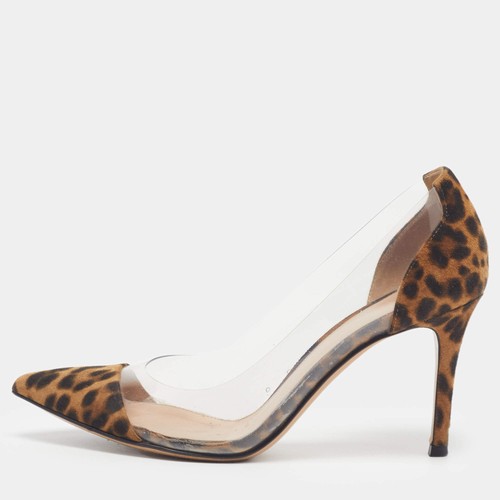 Escarpins gianvito rossi - rossi, plexi
