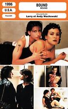 FICHE CINEMA : ANDY ET LARRY WACHOWSKI - BOUND - 1996