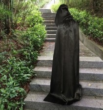 Black Death Cape Manteau Robe