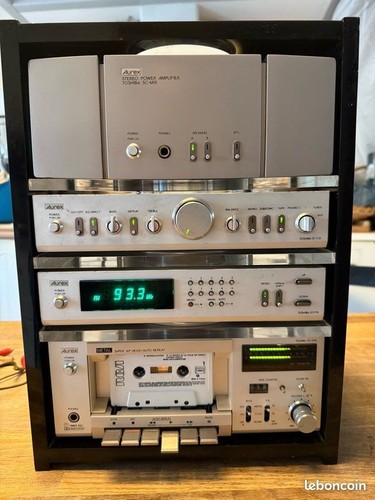 Chaîne vintage aurex scm15 - aurex, scm15...