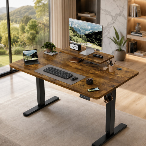 Bureau électrique 120x60cm - bureau,