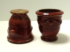 (2) / pr French Glazed