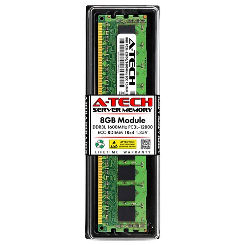 8gb 1rx4 pc3l 12800r rdimm - 8gb, msi