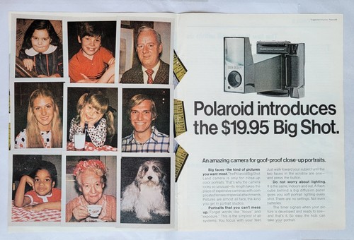 1971 polaroid big shot - 1971, land