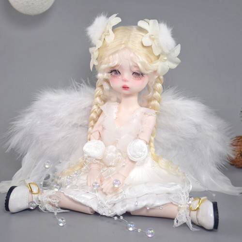 Poupée bjd aux yeux roses - aux, et
