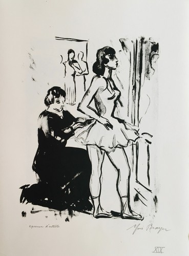 Yves brayer habilleuse - -, "l'habilleuse"