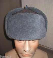 CCCP vraie chapka SOLDAT russe uchanka fourrure hiver militaire t.62 URSS