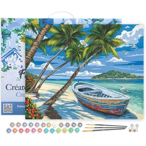 Peinture par numéro - Barque