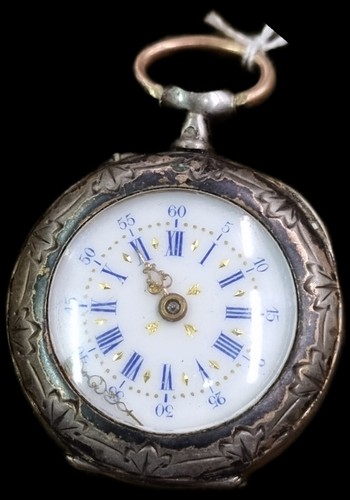 Montre gousset argent - a, en